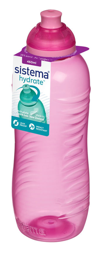 Sistema Pink Twist & Sip Bottle GOODS ASDA   