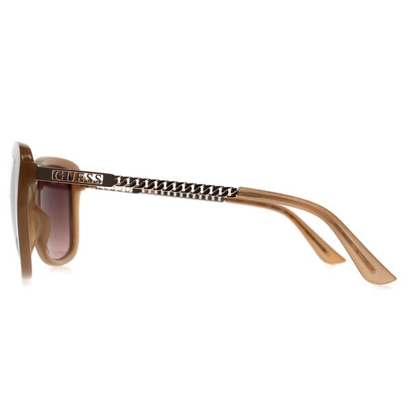 Guess women sunglasses beige gradient (British brand)