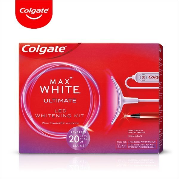 Colgate Max White LED Whitening Kit GOODS Superdrug   