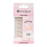 Invogue Bare French Coffin Nails - Pack of 24 GOODS Superdrug   