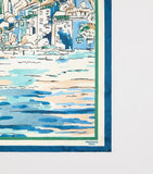 Weekend Max Mara silk scarf with lake print 90cm - British product
