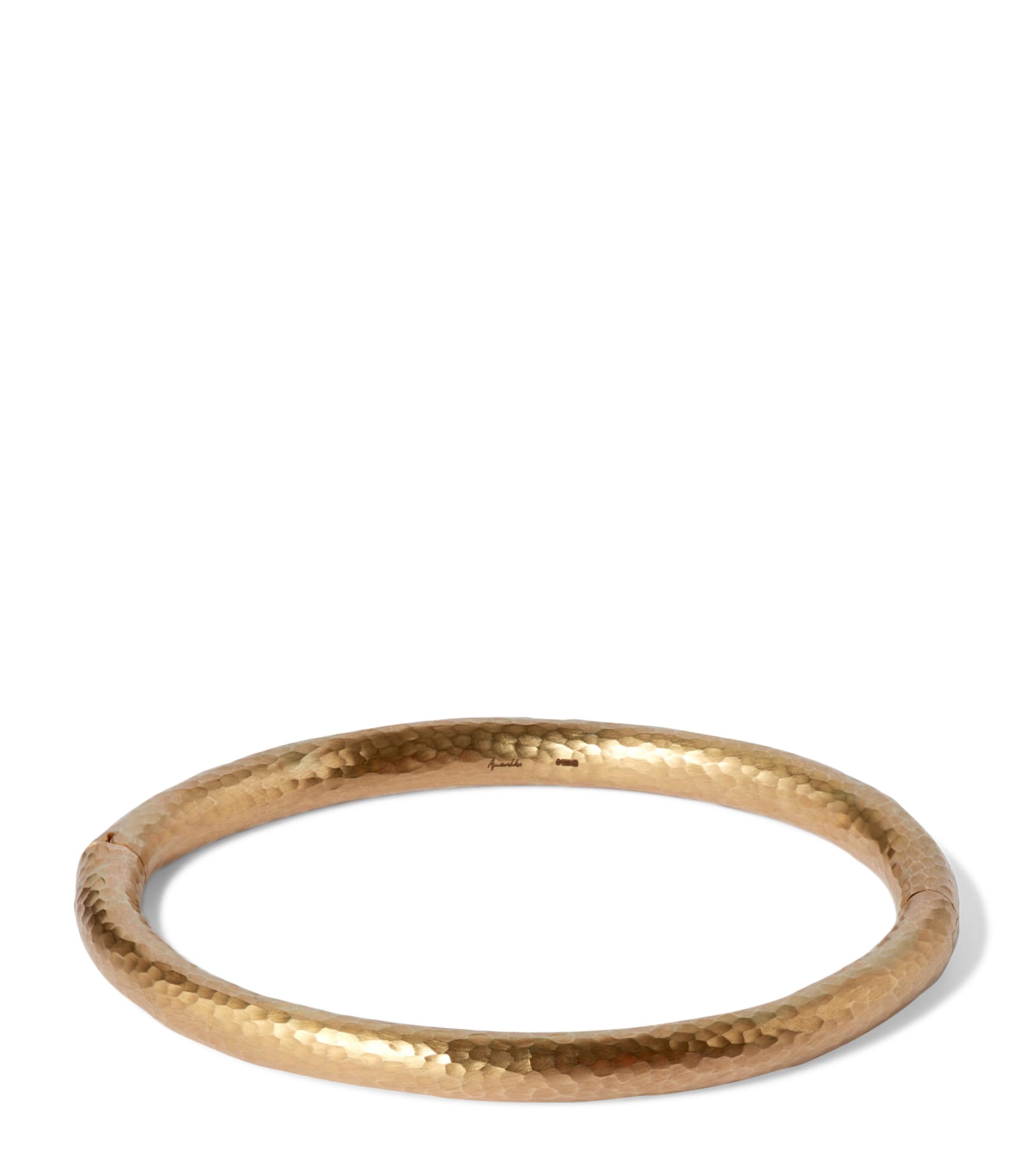 Annoushka yellow gold organza bangle, imported from the UK