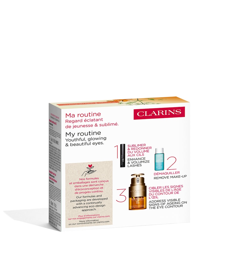 Clarins Double Serum Eye Collection gift set - British product
