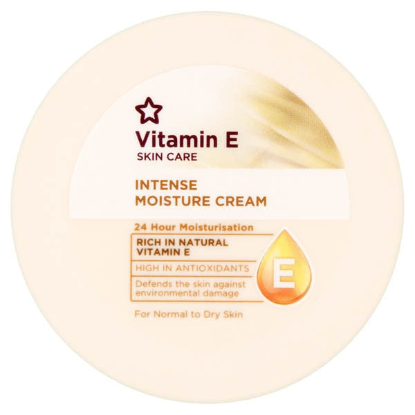 Superdrug Vitamin E Int Moisture Cream 100ml GOODS Superdrug   