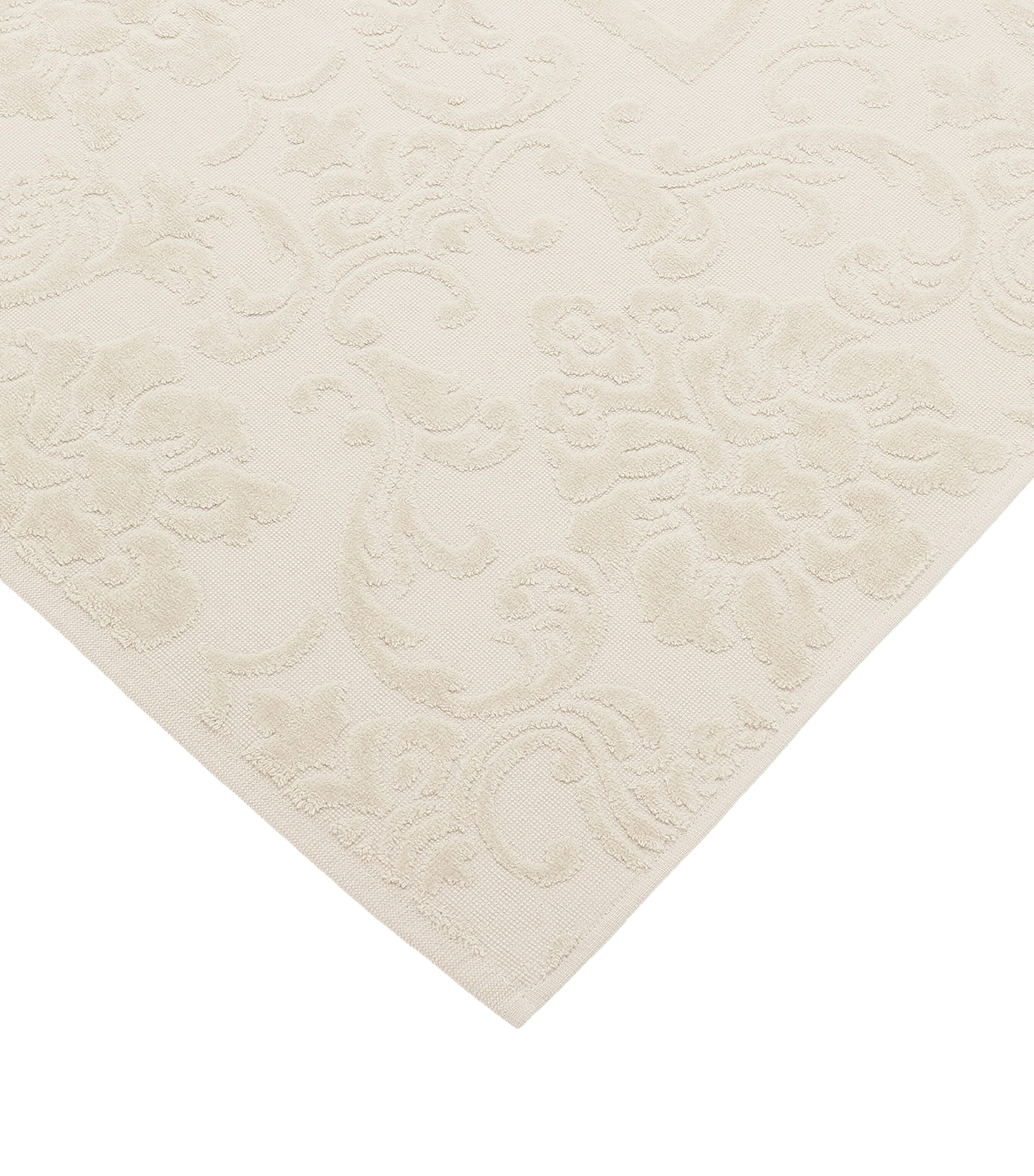 Dolce&Gabbana cotton jacquard bath mat 87cm x 54cm - British product