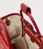 Max Mara Marine top-handle bag in raffia blend (British brand)