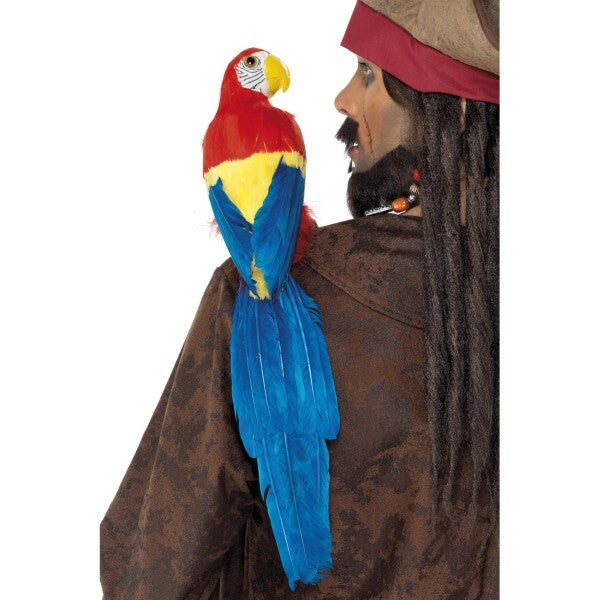 Smiffys parrot 50cm multi-coloured costume accessory, UK version