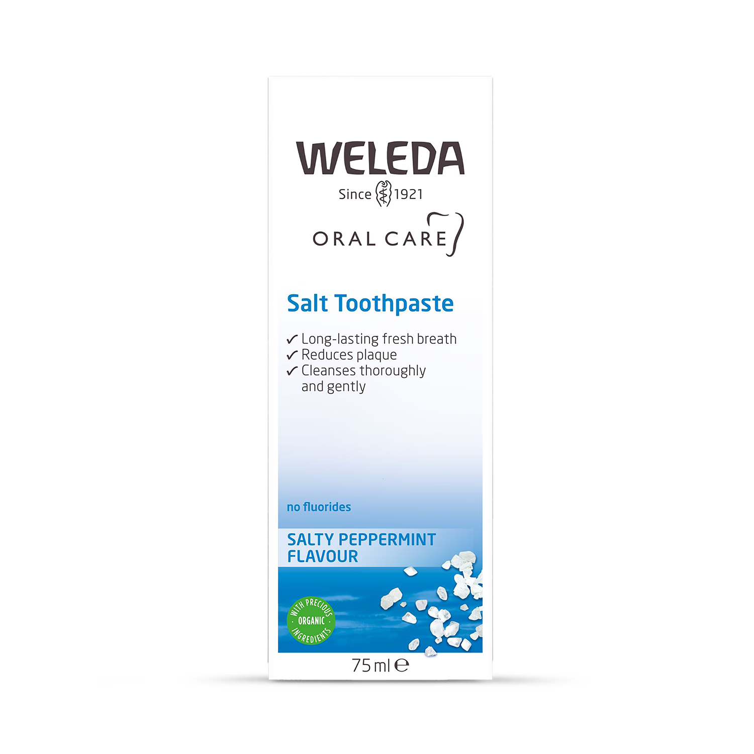 Weleda Salt toothpaste tube (British brand)