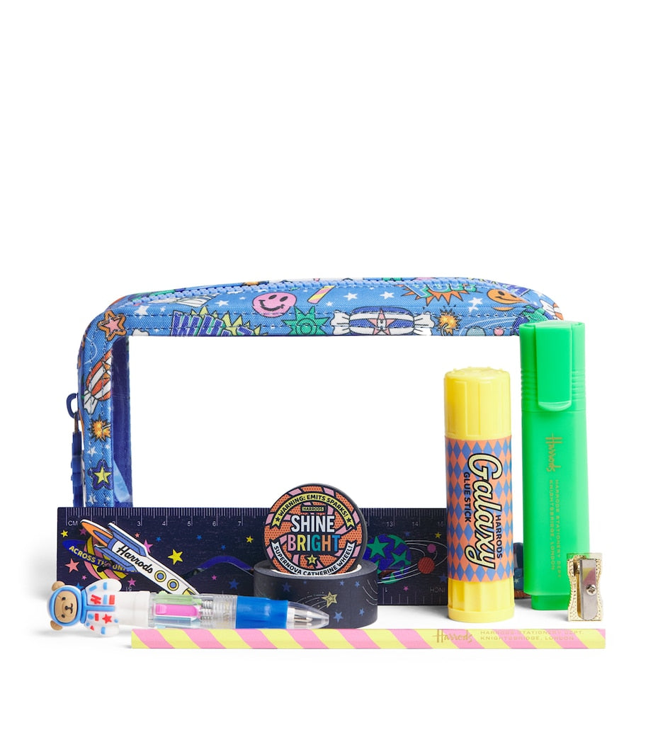 Harrods Pop Rocket filled pencil case, UK version