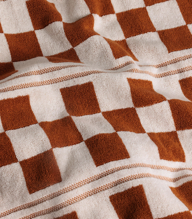 BAINA Organic Cotton Pool Towel 90cm x 170cm - British product