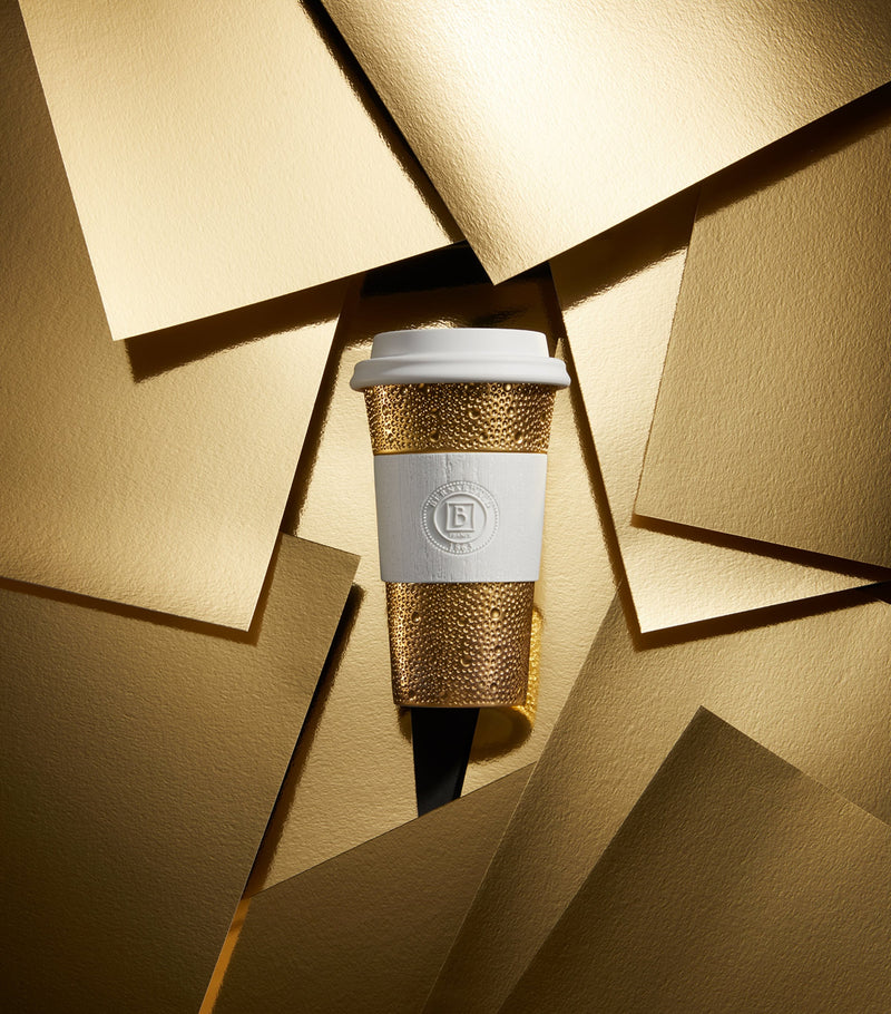 Bernardaud Ecume Nomad travel mug - British product