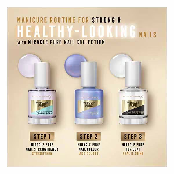 Max Factor Miracle Pure Nail Colour Jasper, imported from the UK