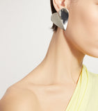 Alaïa Le Coeur stud earrings brass, (British brand)