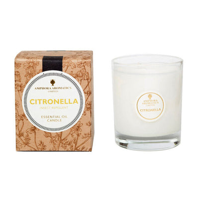 Superdrug Amphora Aromatics Citronella Pot Candle 40 timer - Kjøp online hos McGrocer