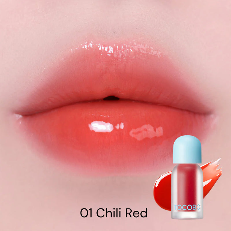 TOCOBO Juicy Berry Plumping Lip Oil Chili Red, UK version