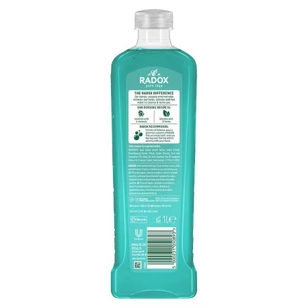 Radox Stress Relief Bath Soak 1L, imported from the UK