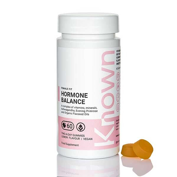 Known Hormone Balance Lemon Vegan Gummy Supplements x 60