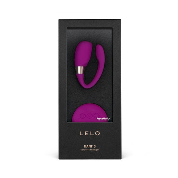 LELO Tiani 3 couples massager deep rose, imported from the UK