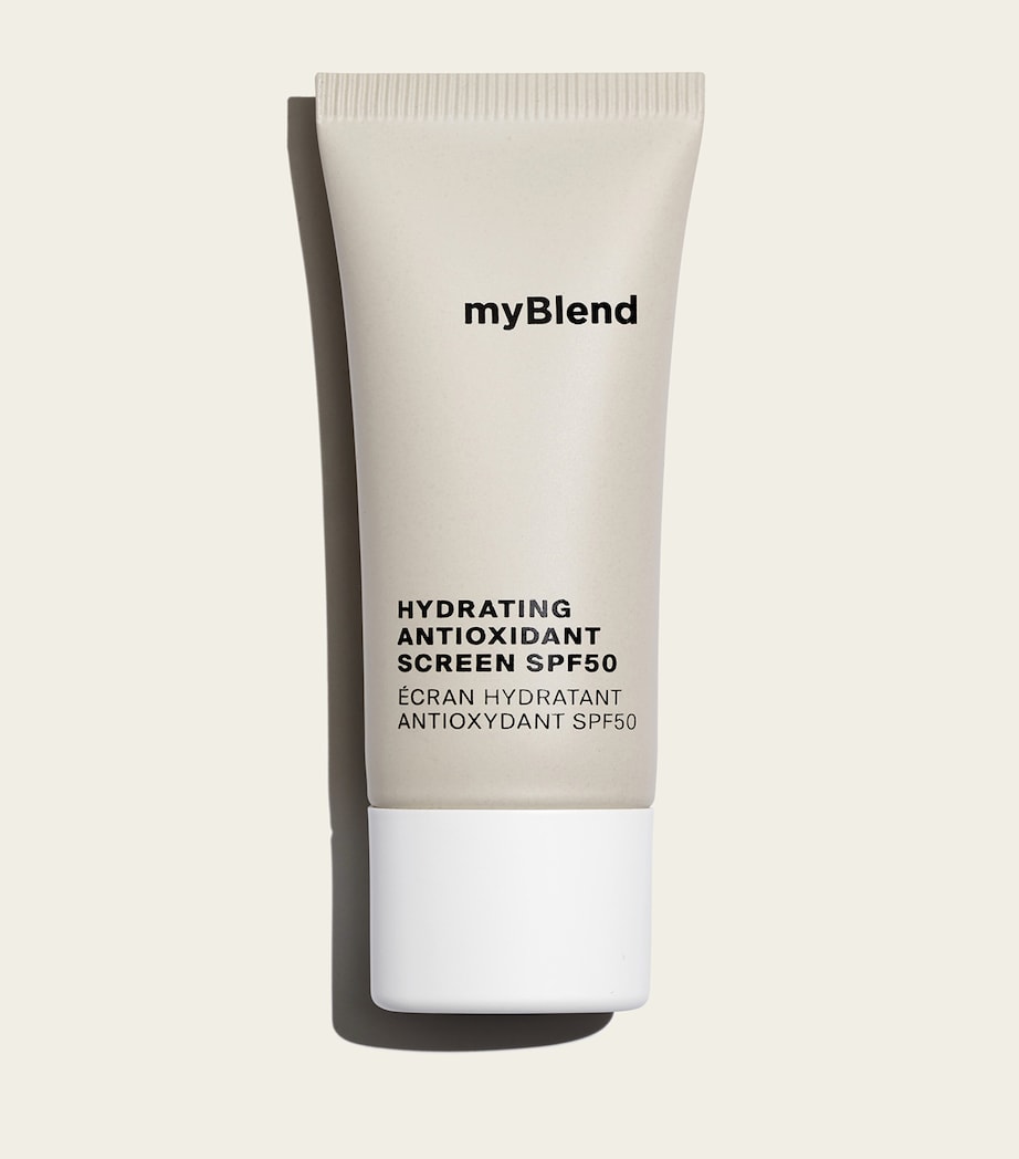 myBlend hydrating antioxidant sunscreen SPF50 face cream 30ml, imported from the UK