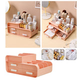 Livingandhome pink desk organizer with three drawers, UK version
