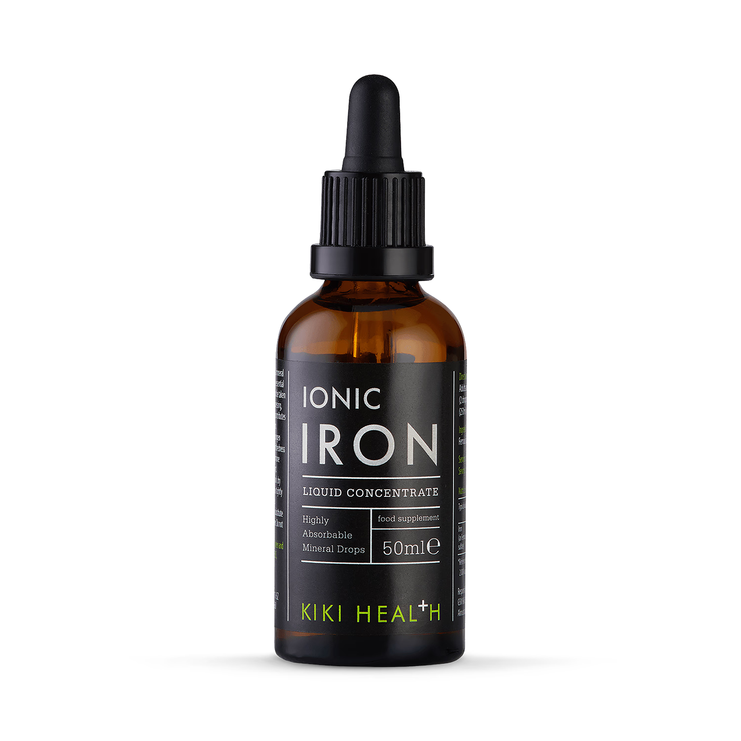 KIKI Health ionic iron liquid concentrate 50ml, imported from the UK