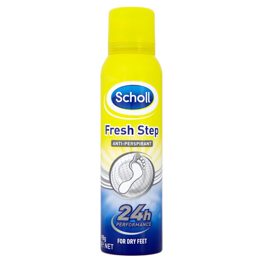 Scholl Fresh Step Antiperspirant Foot Spray 150 ml footcare Sainsburys   