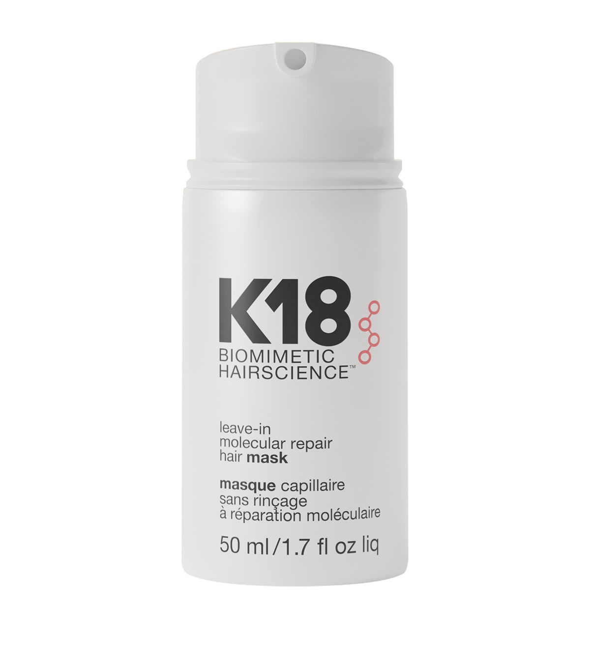 K18 Leave-In Molecular Repair Hair Mask 50ml, UK version