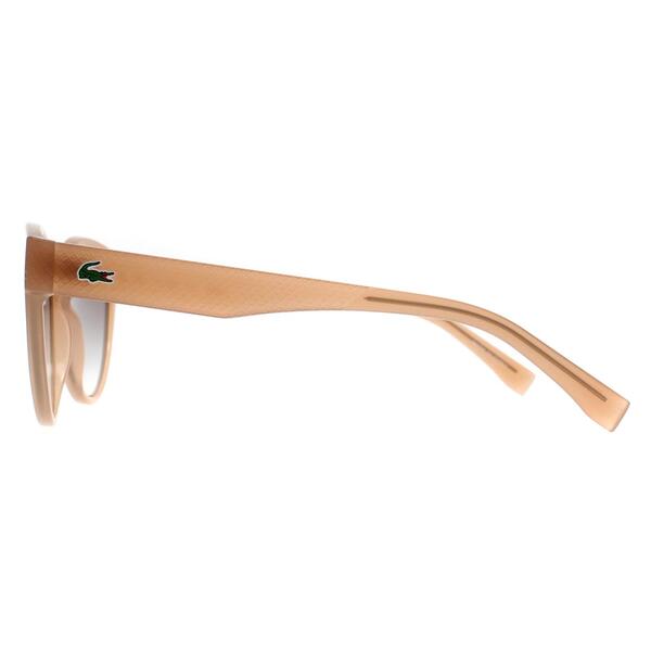 Lacoste women beige gradient sunglasses, imported from the UK