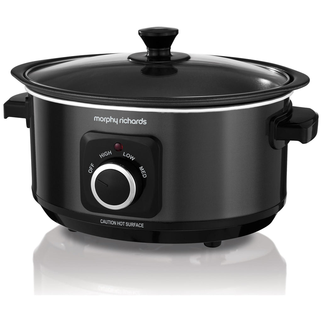 Morphy Richards 460012 Black Sear & Stew Slow Cooker