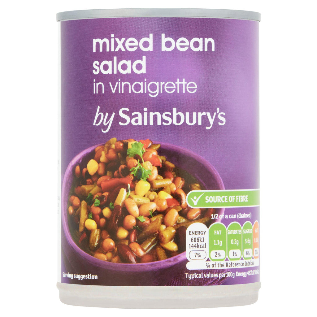 Sainsbury's Mixed Bean Salad 400g (265g*)