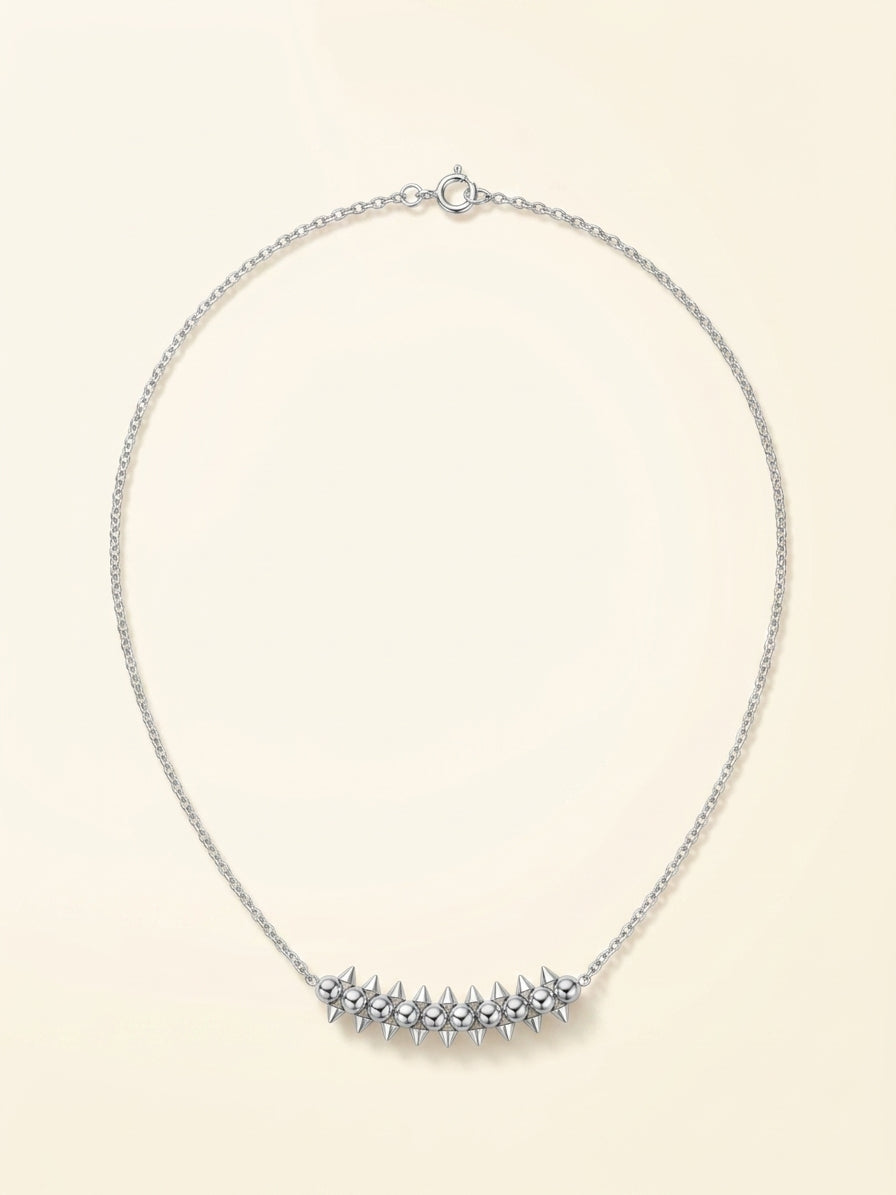 Cartier Clash necklace 18ct rose gold green agate, imported from the UK