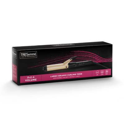 Holland & Barrett TRESemmé Large Ceramic Curling Tong Black 2805DU- Buy online at McGrocer