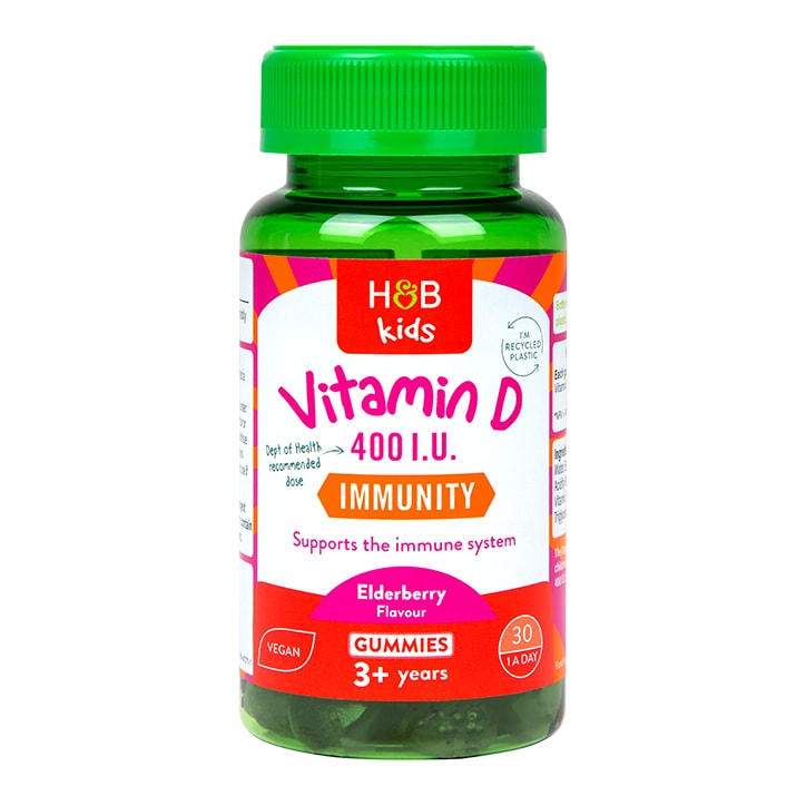 Holland & Barrett Kids Vitamin D 10µg 30 Gummies GOODS Holland&Barrett   