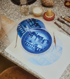Royal Copenhagen Blue Collectibles Christmas 2026 plate 18cm, imported from the UK