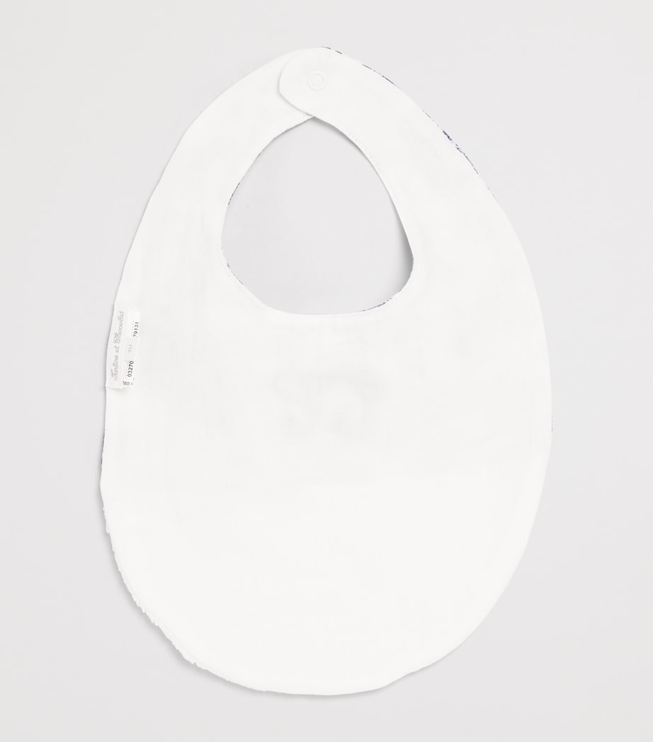 Tartine et Chocolat cotton two-tone bib - British product