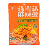 Yang Guo Fu malatang instant noodle, hot & spicy (British brand)