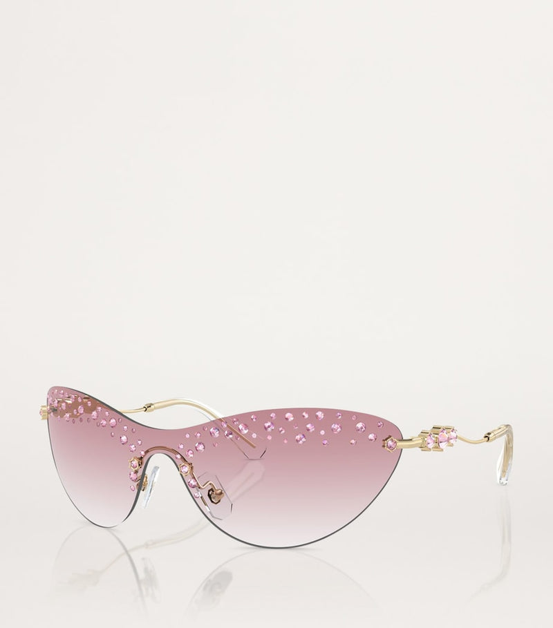 Swarovski metal sunglasses SK7023, imported from the UK