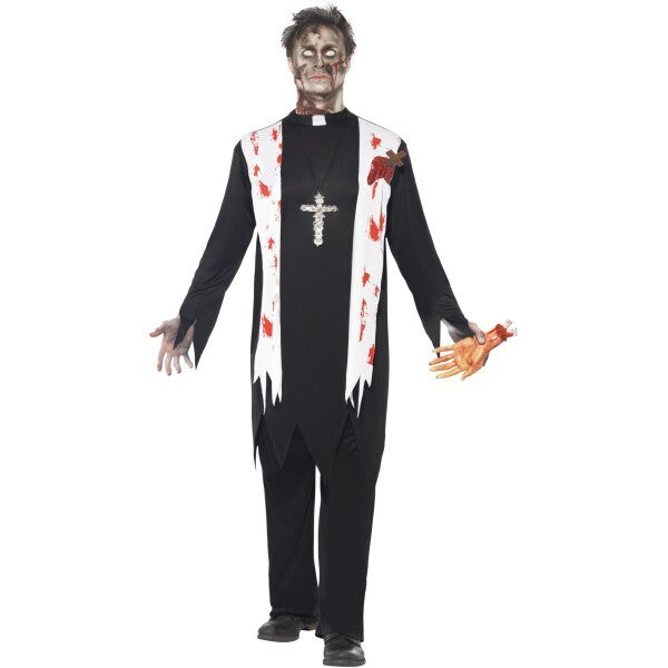 Smiffys zombie priest costume adult men's, UK version