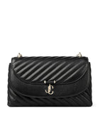 Jimmy Choo Curve cross-body bag quilted leather, imported from the UK