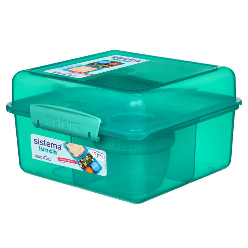 Sistema Cube Lunch Max Box (Colours Vary)