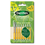 DenTek Easy Brush ECO Friendly Interdental Brush IS04 - 8 Pack GOODS Boots   