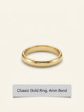 Cartier 18ct yellow-gold wedding ring 3.5mm (British brand)