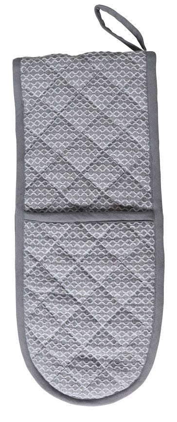 George Home Grey Woven Double Oven Glove General Household ASDA   