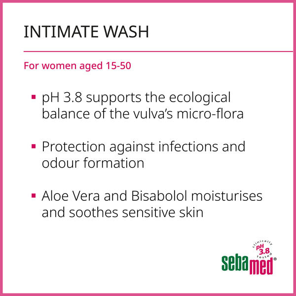 Sebamed Intimate Feminine Wash 200ml (British brand)