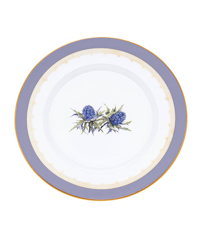 Harrods Halcyon Days Castle Of Mey Thistle Fine Bone China Plate 21cm- Buy online at McGrocer