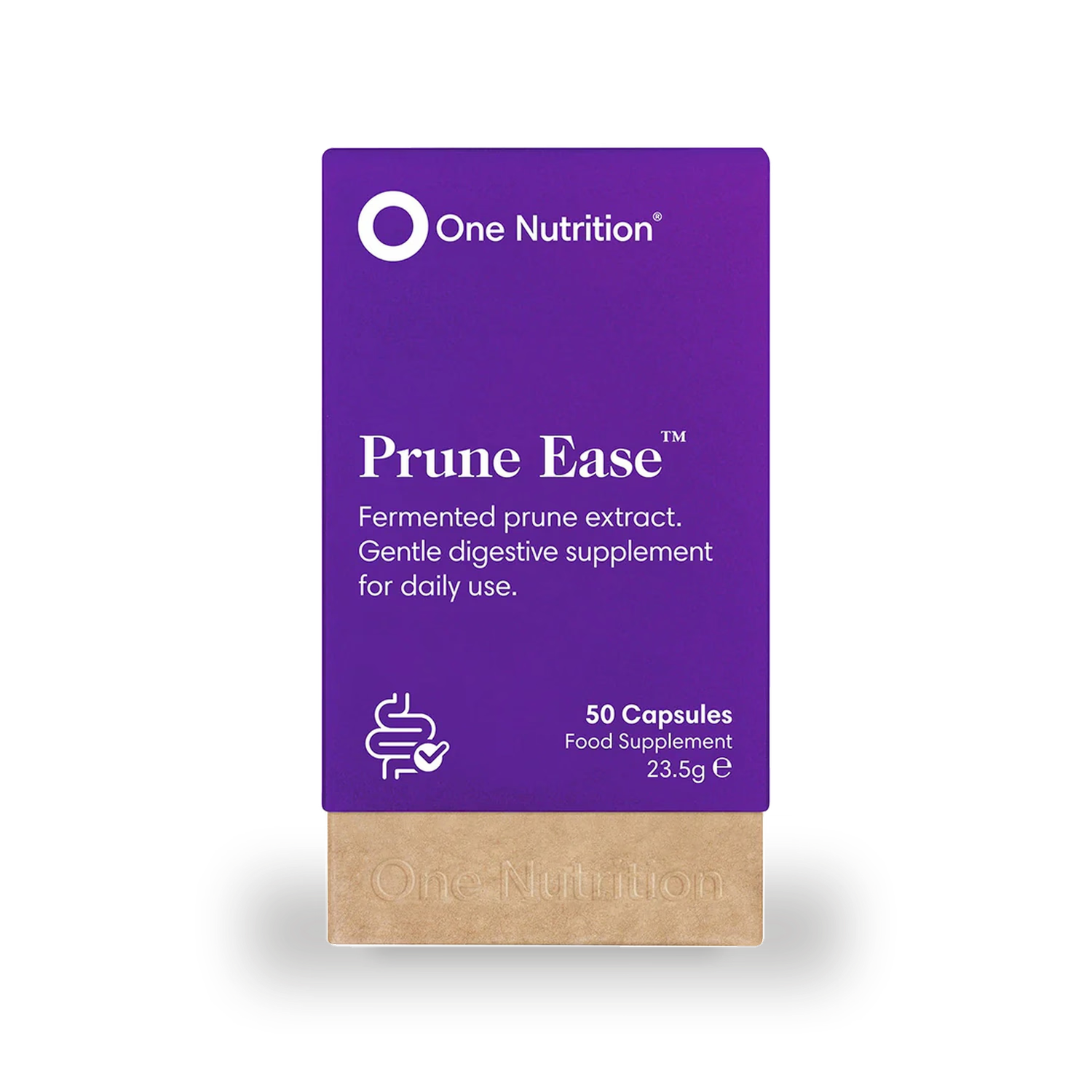 One Nutrition Prune Ease digestive supplement 50 capsules - British product