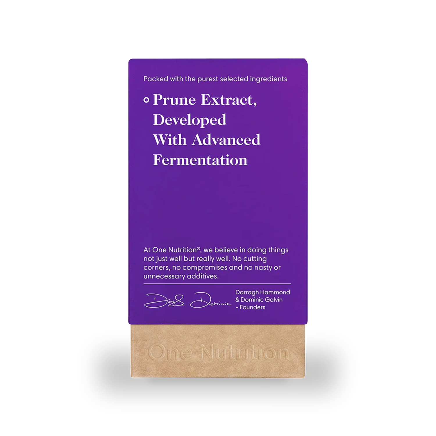 One Nutrition Prune Ease digestive supplement 50 capsules - British product