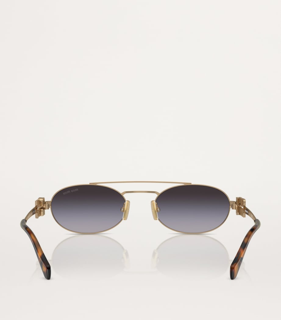 Miu Miu injected oval sunglasses design, UK version