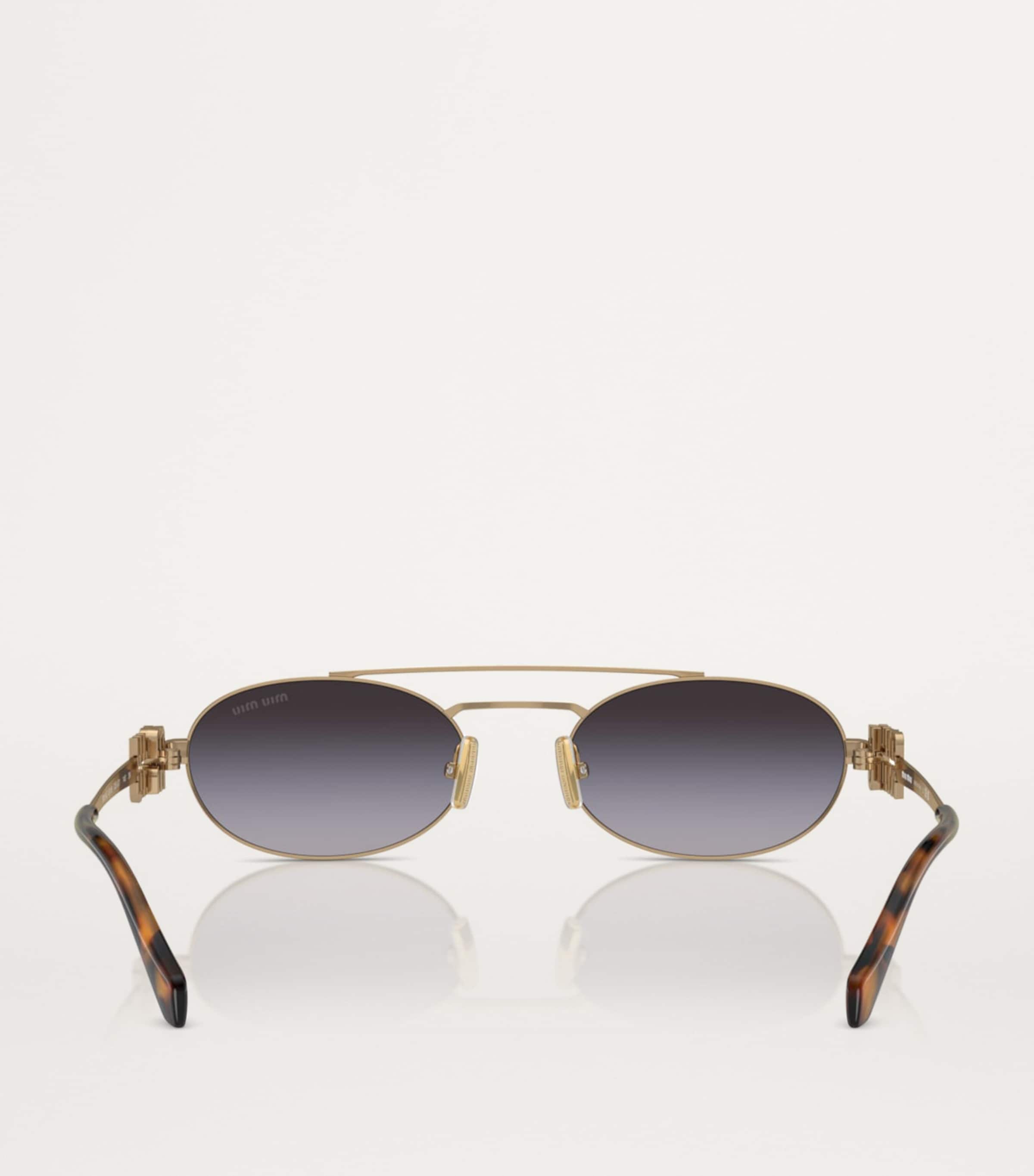 Miu Miu injected oval sunglasses design, UK version