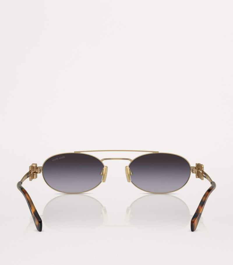 Miu Miu injected oval sunglasses design, UK version